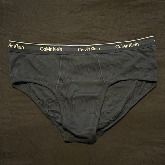 Calvin Klein Underwear & Socks Mens Calvin Klein Black Cotton